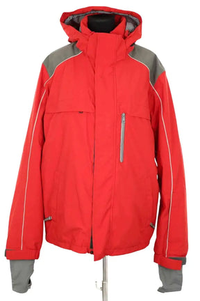 Manteau Prada Rouge en Polyester, taille L - Seconde Main