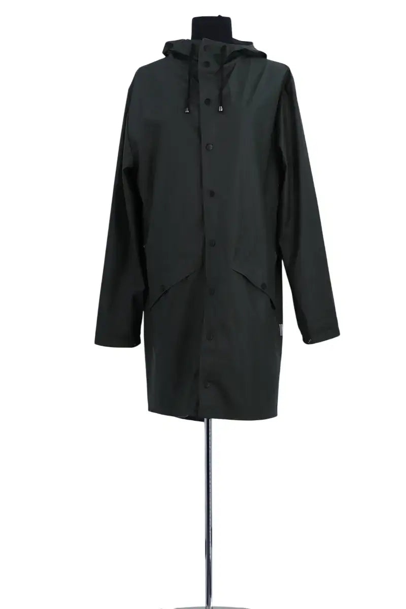 Manteau Rains Kaki en Synthétique, taille S - Seconde Main
