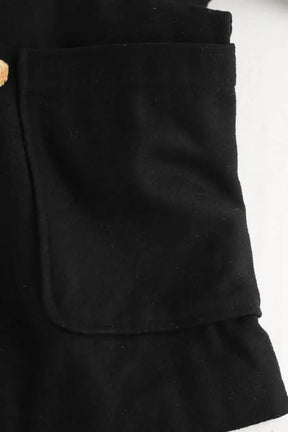 Manteau Ralph Lauren Noir en Laine