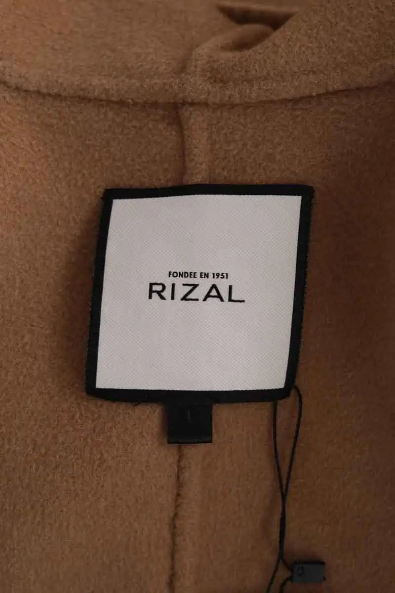 Manteau Rizal Camel en Cachemire