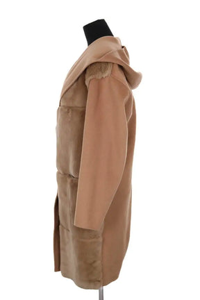 Manteau Rizal Camel en Cachemire
