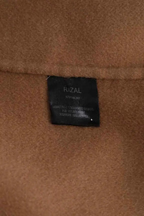 Manteau Rizal Camel en Cachemire