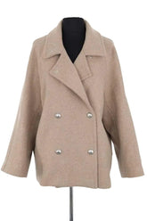 Manteau Roseanna Camel en Laine, taille S - Seconde Main
