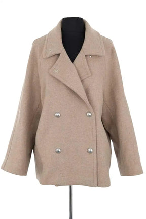 Manteau Roseanna Camel en Laine, taille S - Seconde Main