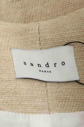 Manteau Sandro Beige en Coton