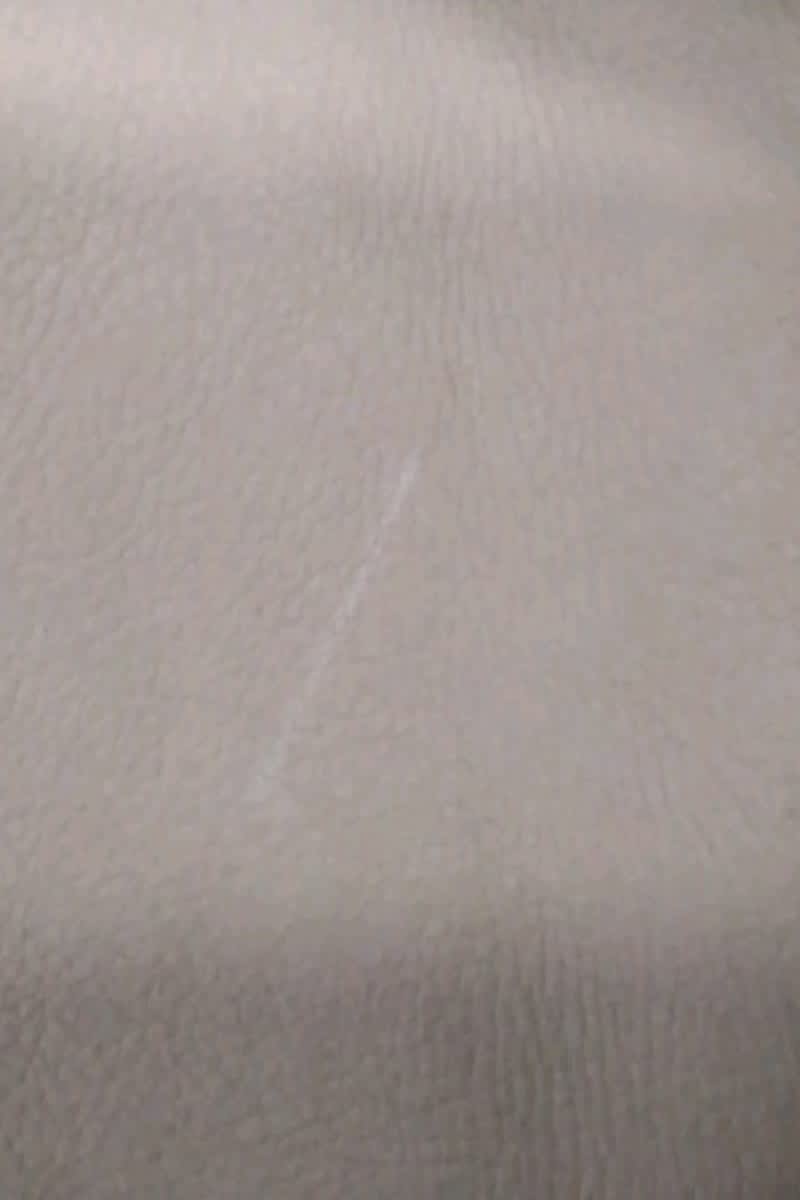 Manteau Sandro Beige en Cuir