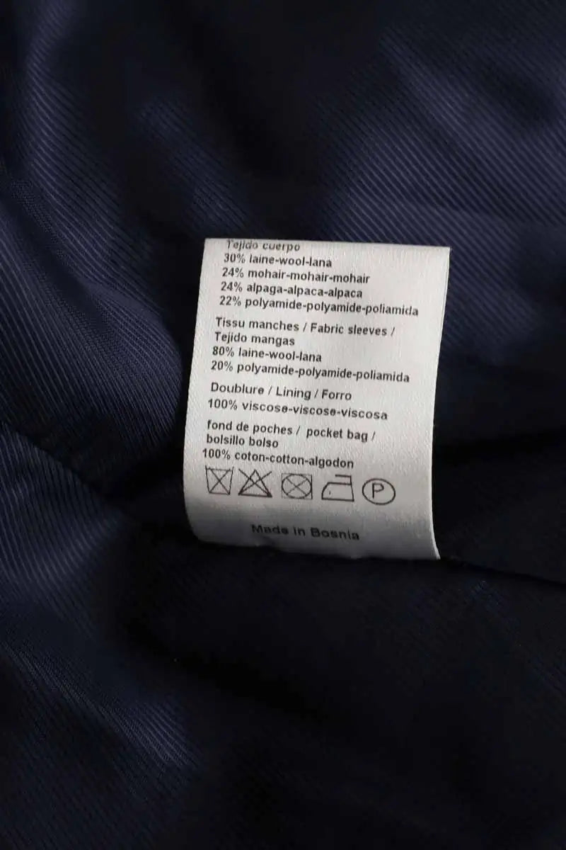 Manteau Sandro Bleu en Laine