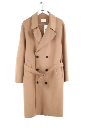 Manteau Sandro Camel en Laine, taille L - Seconde Main