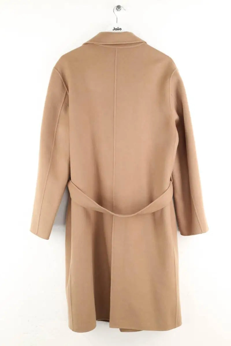 Manteau Sandro Camel en Laine