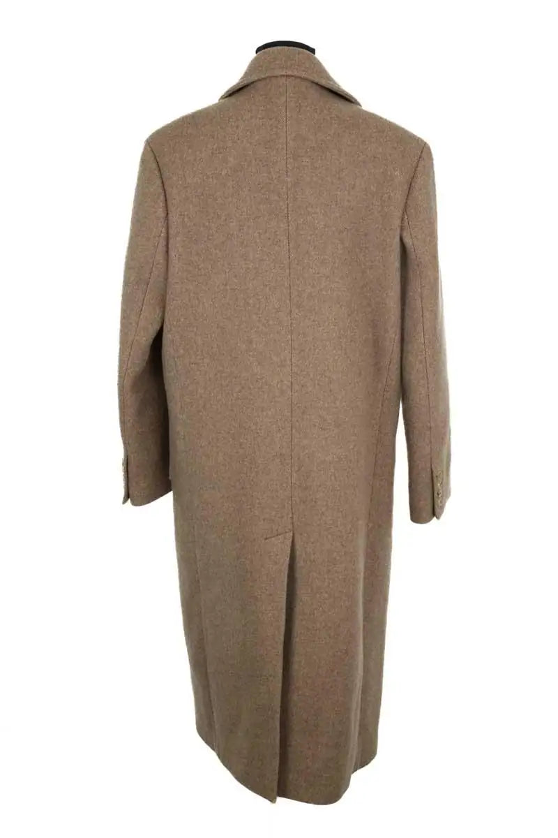 Manteau Sandro Marron en Laine