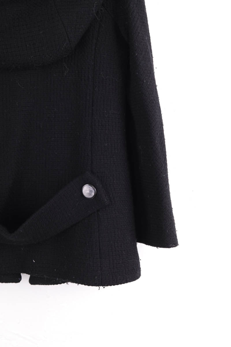 Manteau Sandro Noir en Laine