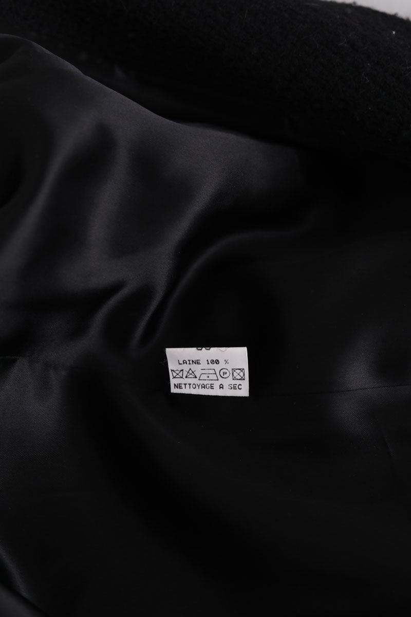 Manteau Sandro Noir en Laine