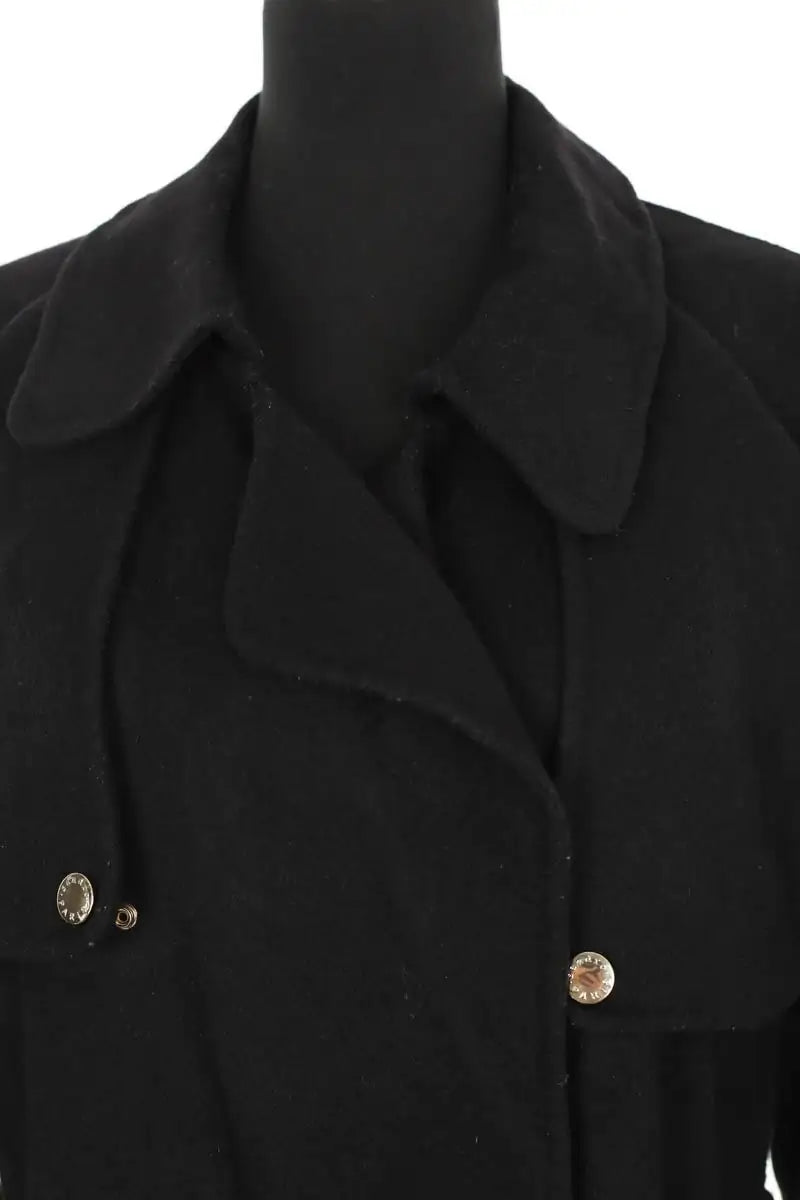 Manteau Sandro Noir en Laine