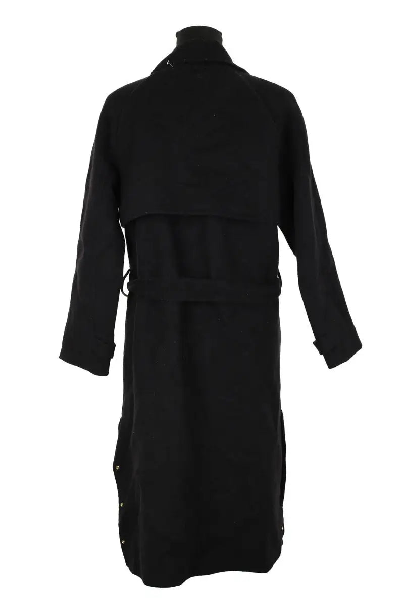 Manteau Sandro Noir en Laine
