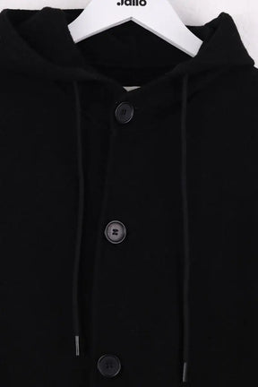 Manteau Sandro Noir en Laine