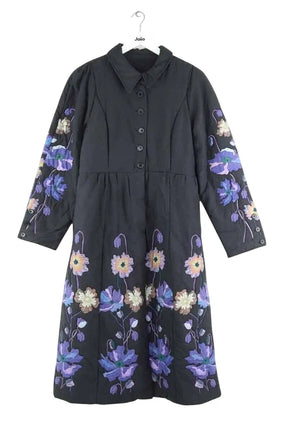 Manteau Sea Noir en Coton, taille S - Seconde Main