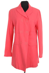 Manteau See By Chloé Rose en Coton, taille L - Seconde Main