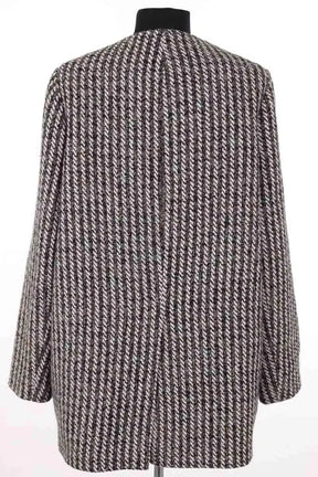 Manteau Sessun Gris en Synthétique