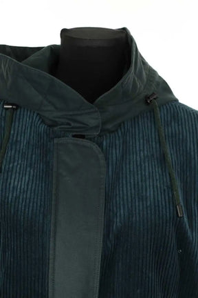 Manteau Sessun Vert en Coton