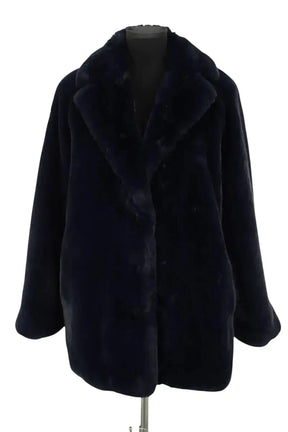 Manteau Sézane Bleu en Polyester, taille L - Seconde Main