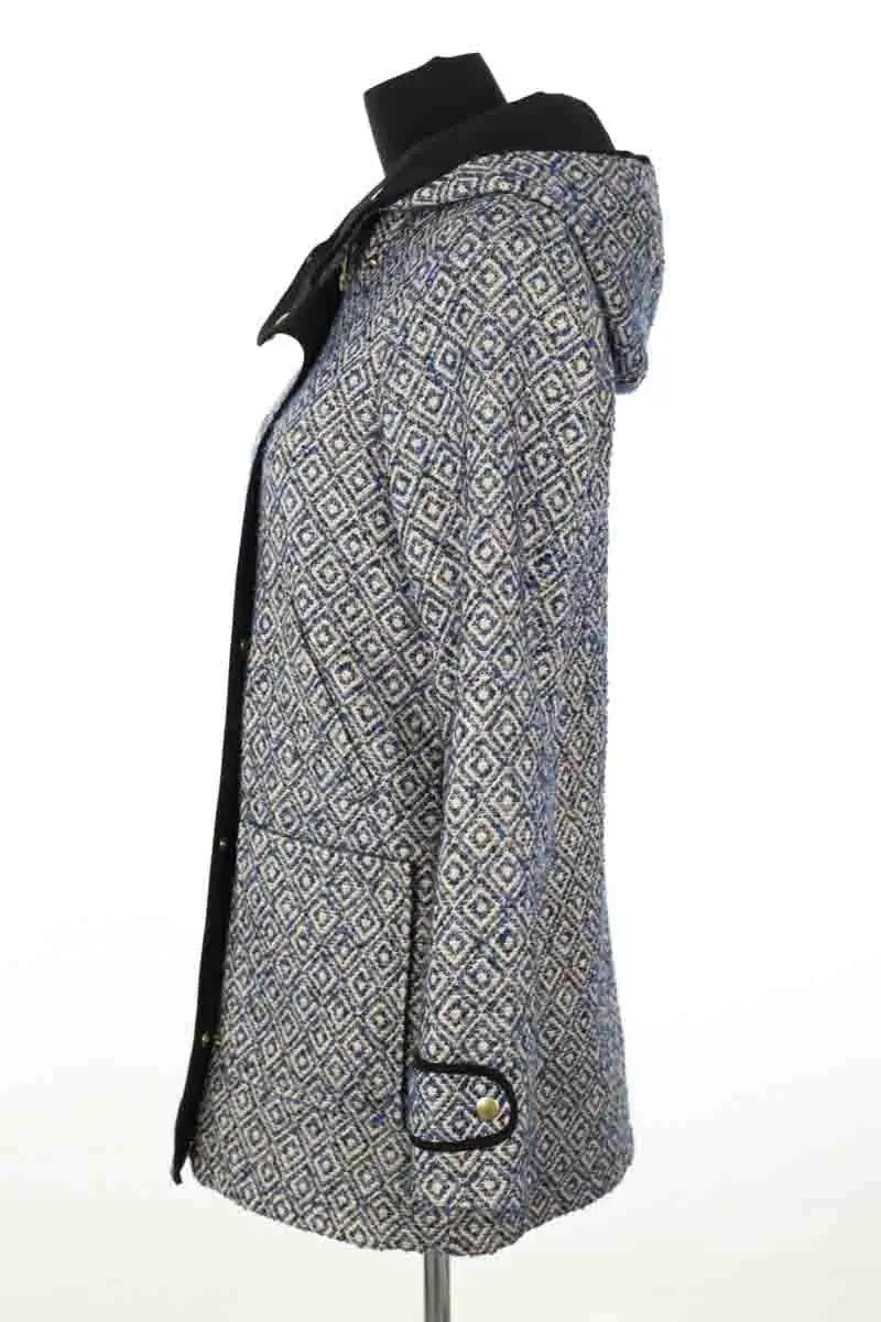 Manteau Sézane Bleu en Polyester