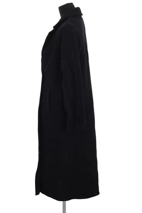 Manteau Sézane Jim Noir en Laine