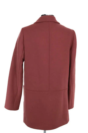 Manteau Sézane Rose en Laine