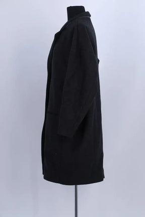 Manteau Soeur Noir en Coton