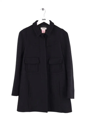 Manteau Sonia Rykiel Noir en Laine, taille L - Seconde Main
