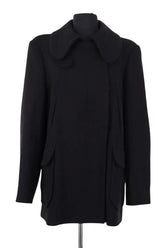Manteau Sonia Rykiel Noir en Laine, taille XL - Seconde Main