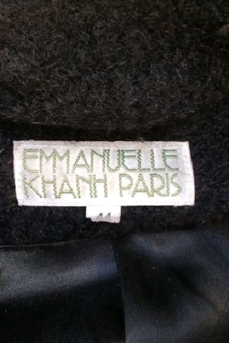 Manteau Sonia Rykiel Noir en Laine