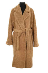 Manteau Stella McCartney Camel en Polyester, taille L - Seconde Main