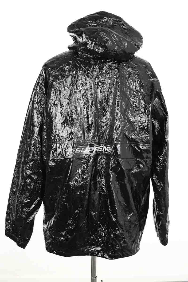 Manteau Supreme Noir en Polyester