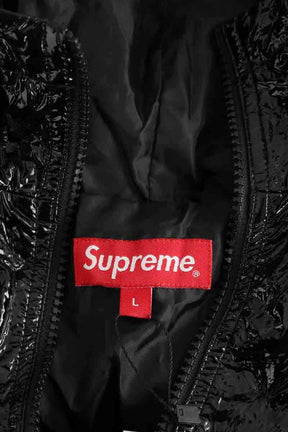 Manteau Supreme Noir en Polyester