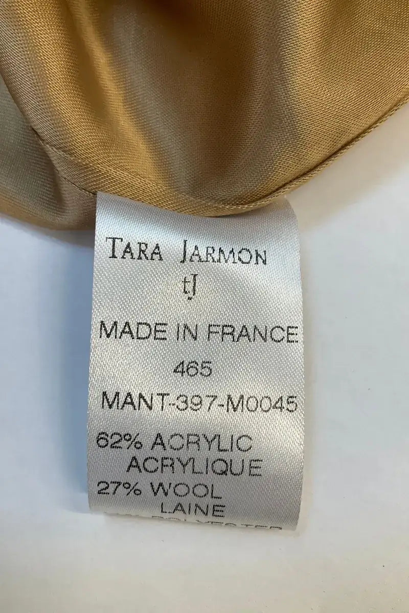 Manteau Tara Jarmon Anthracite en Laine