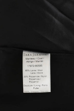 Manteau Tara Jarmon Noir en Laine