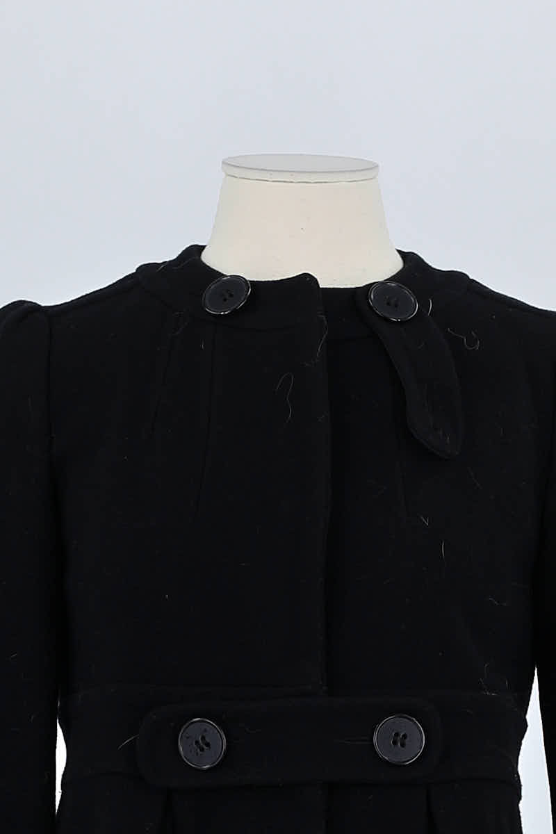 Manteau Tara Jarmon Noir en Laine
