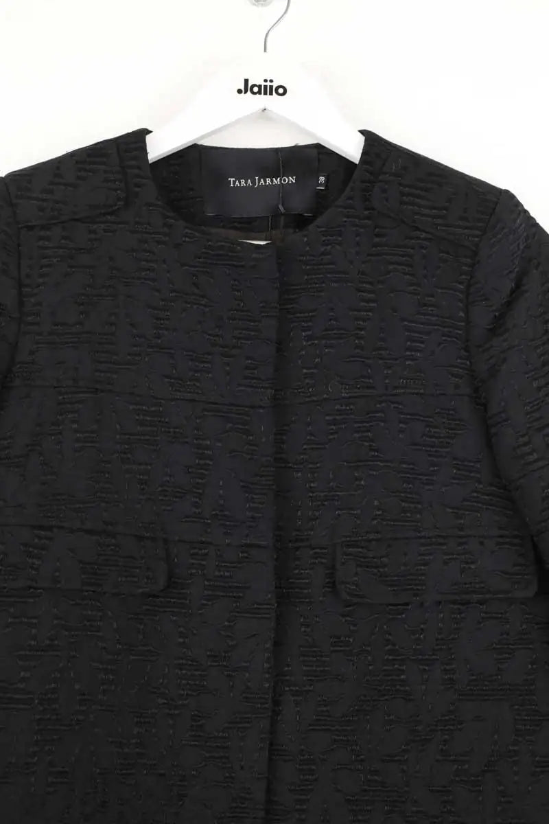 Manteau Tara Jarmon Noir en Polyester
