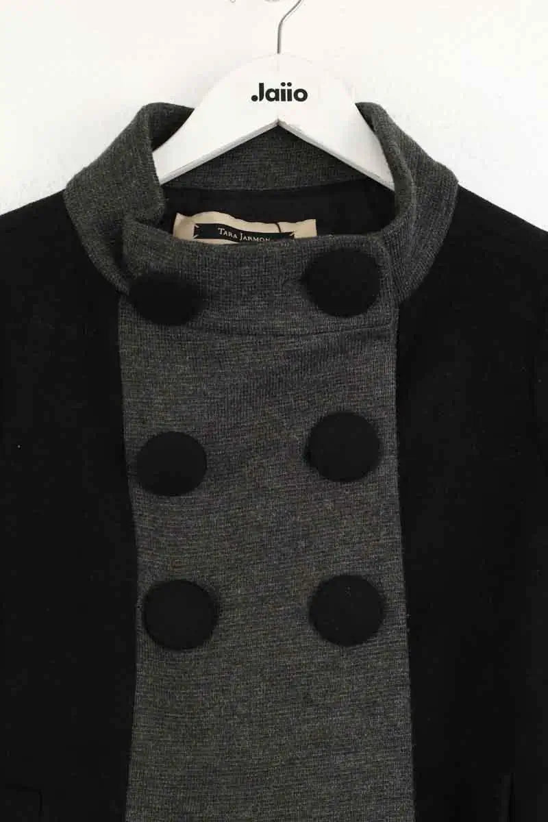 Manteau Tara Jarmon Noir en Synthétique