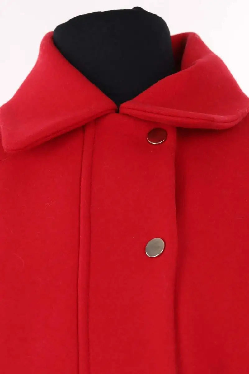 Manteau Tara Jarmon Rouge en Laine