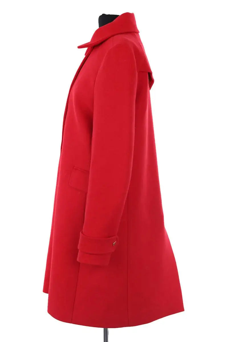 Manteau Tara Jarmon Rouge en Laine