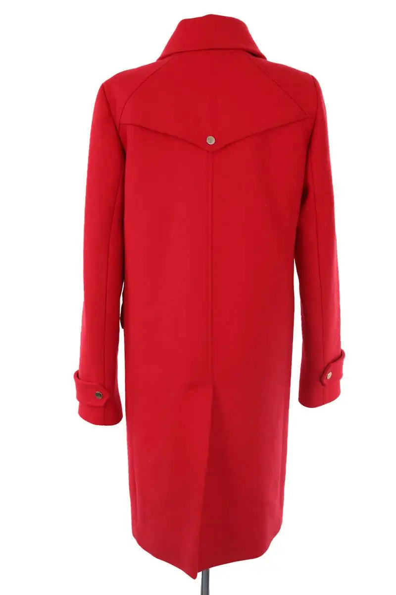 Manteau Tara Jarmon Rouge en Laine
