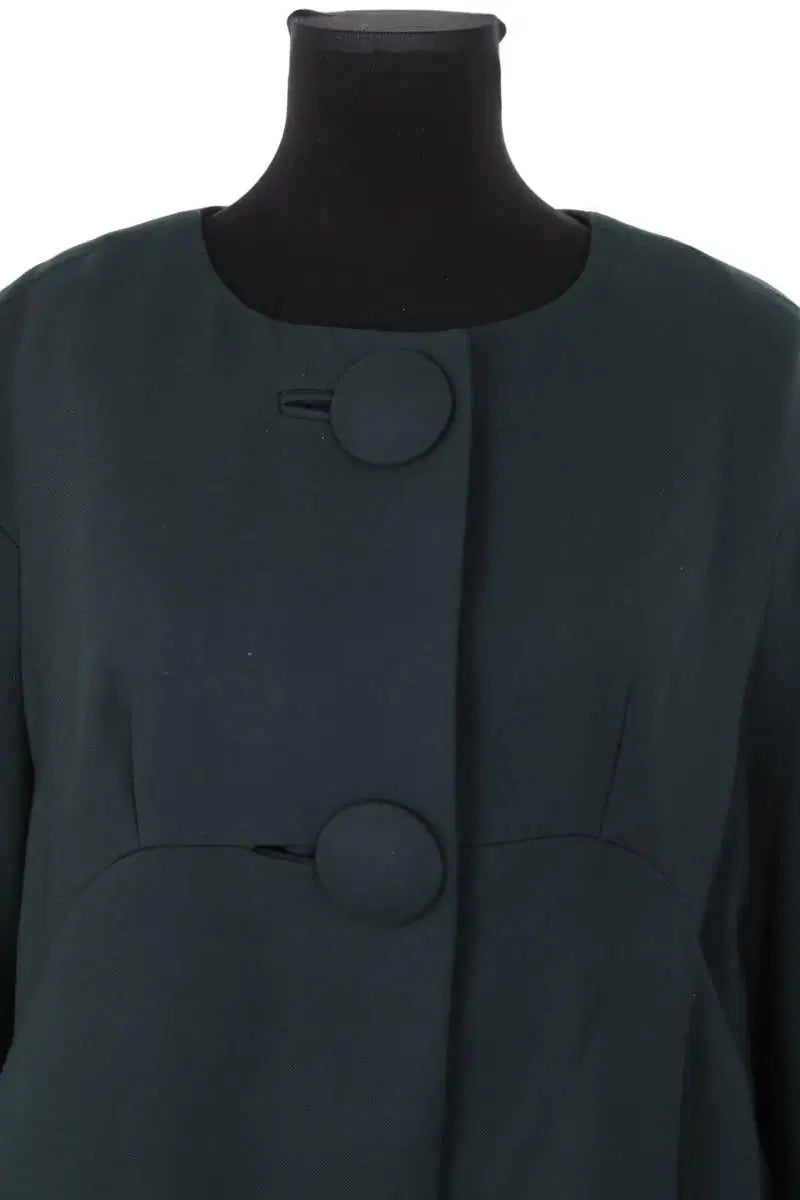 Manteau Tara Jarmon Vert en Laine