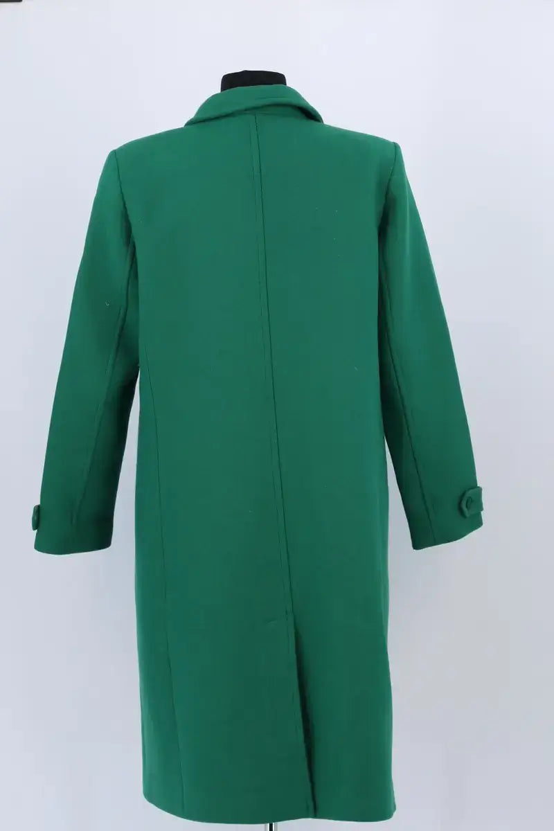 Manteau Tara Jarmon Vert en Laine