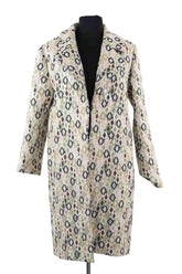 Manteau Tara Jarmon Vert en Synthétique, taille M - Seconde Main