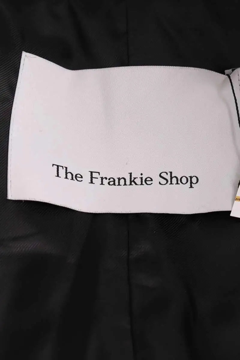 Manteau The Frankie Shop Noir en Synthétique