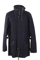 Manteau The Kooples Noir en Coton, taille M - Seconde Main
