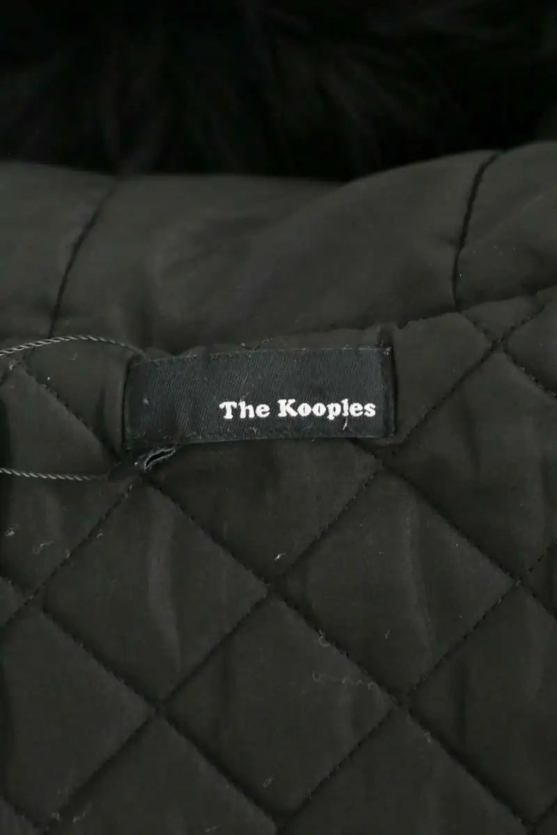 Manteau The Kooples Noir en Coton