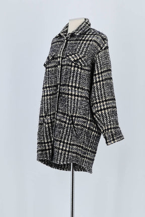 Manteau The Kooples Noir en Laine