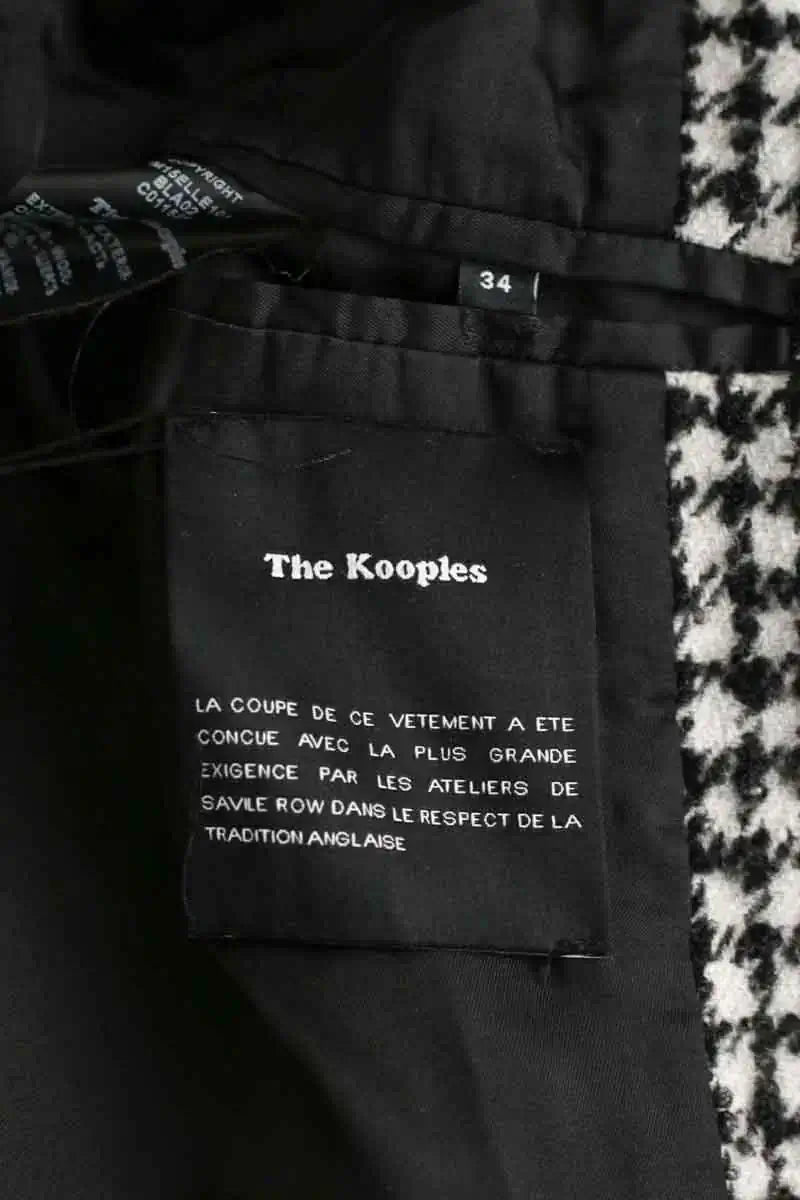 Manteau The Kooples Noir en Laine